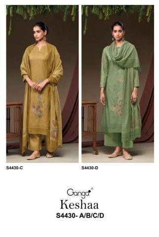 Ganga keshaa 4430 Dress material manufacturers in Pune
